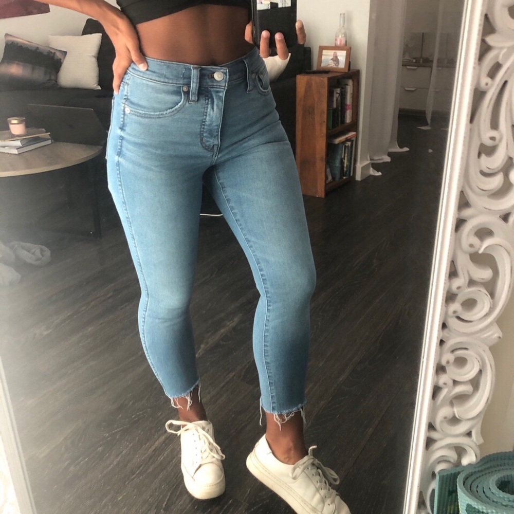 Madewell 10” High-Rise Skinny Crop Jean